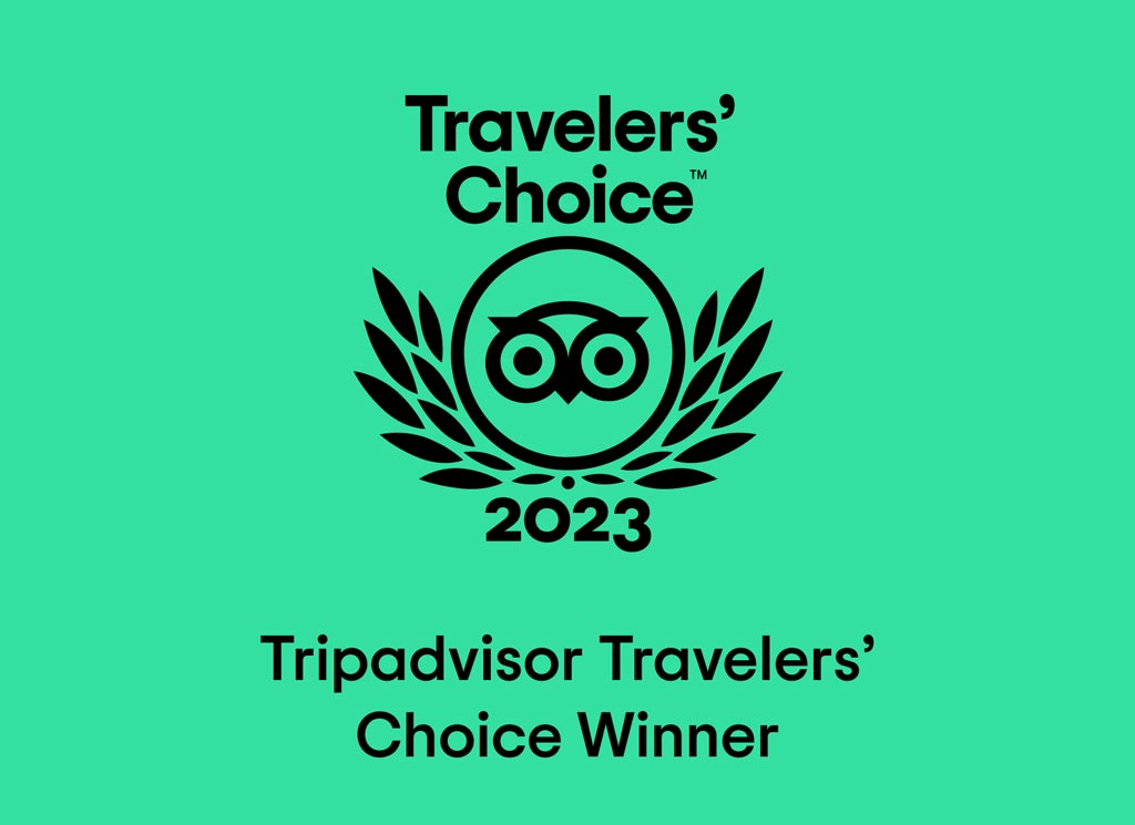 Tripadvisor Traveler's Choice Winner 2023